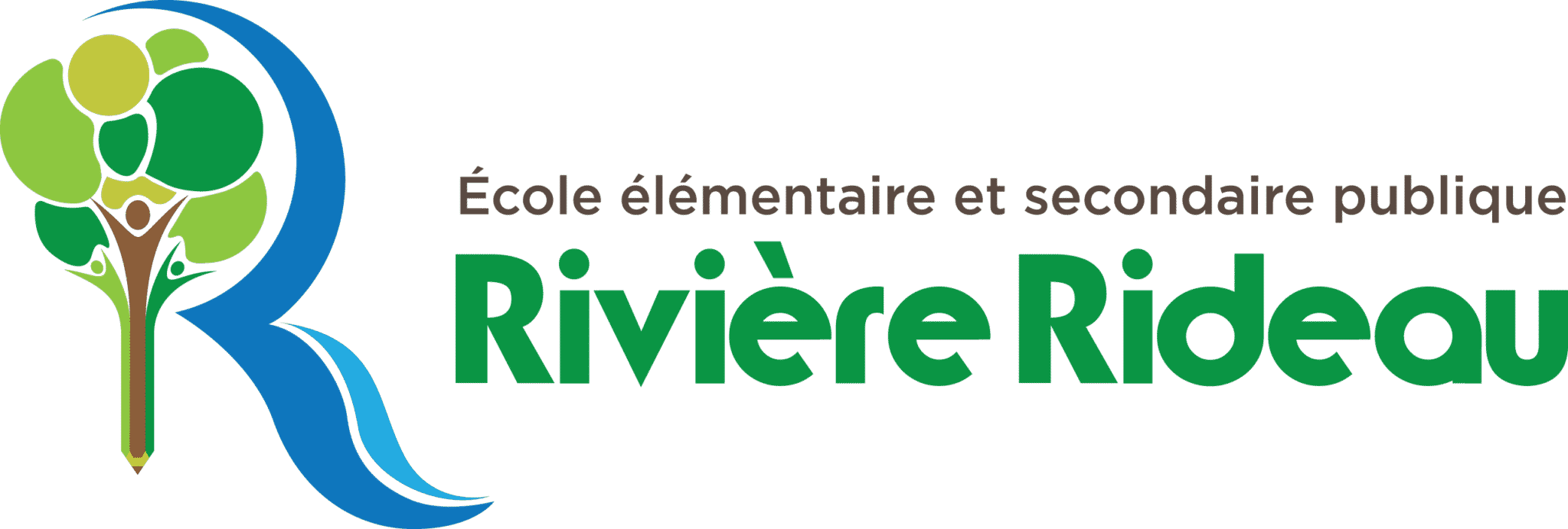 Logo de l'École élémentaire et secondaire publique Rivière Rideau